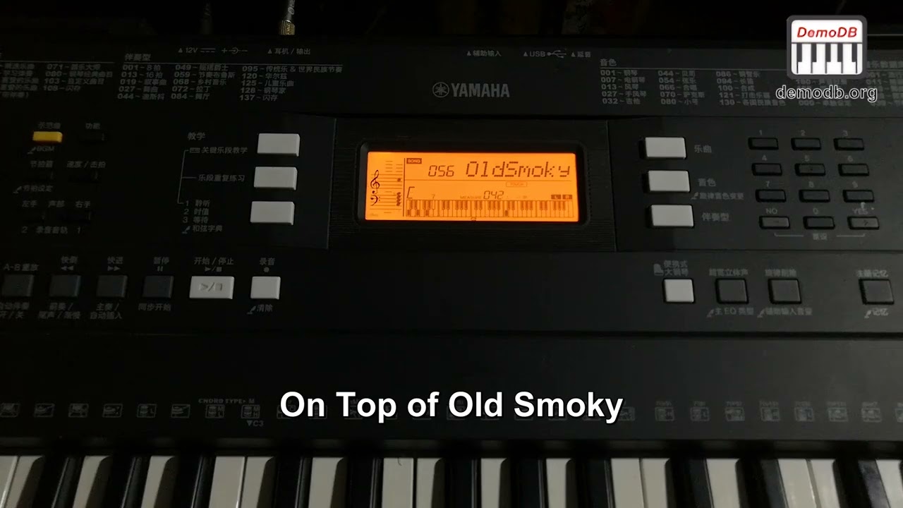 YAMAHA PSR-E343 Demo Songs Part 2 51-102 [Favorite with Style, Instrument Master, Piano Repertoire]