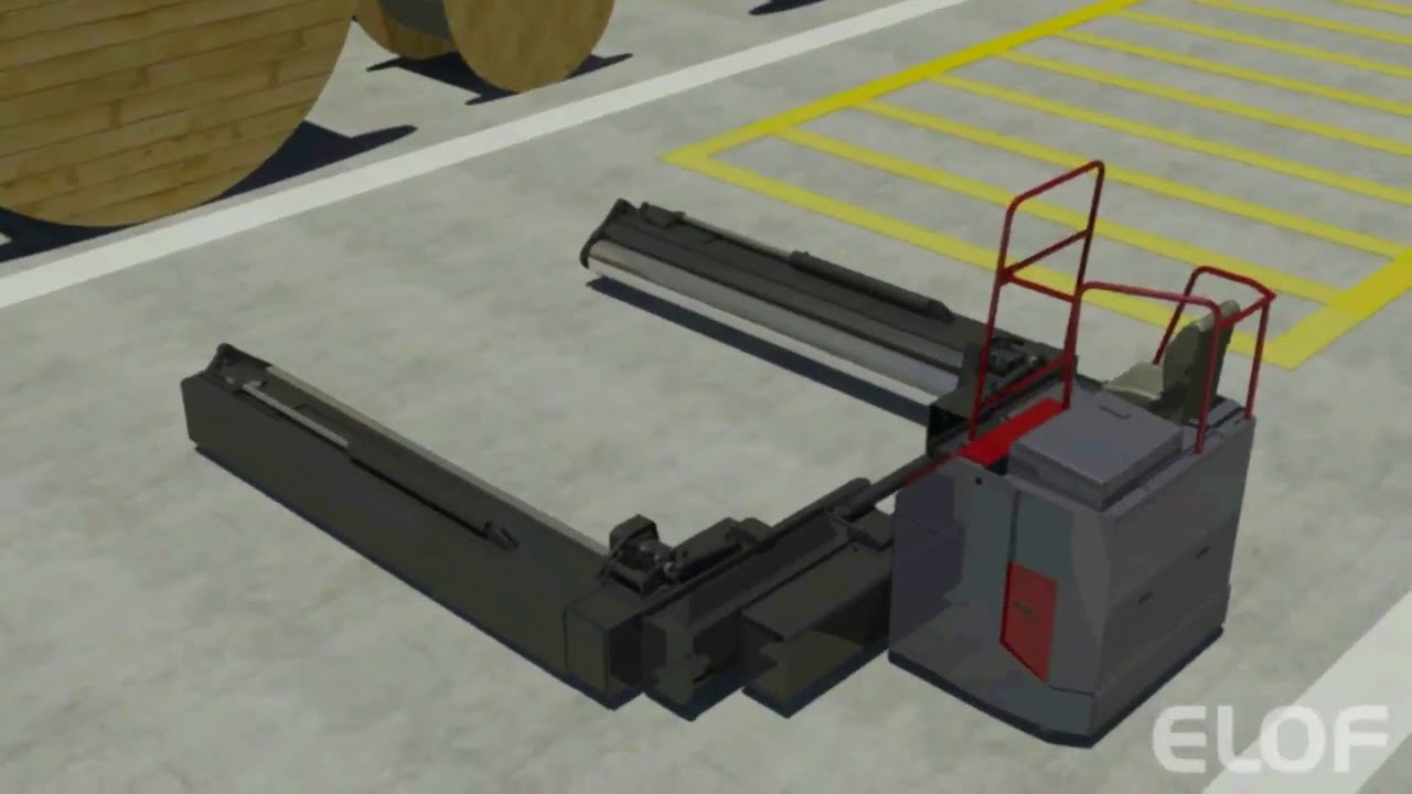 ELOF AB - Heavy load handlers for cable drums