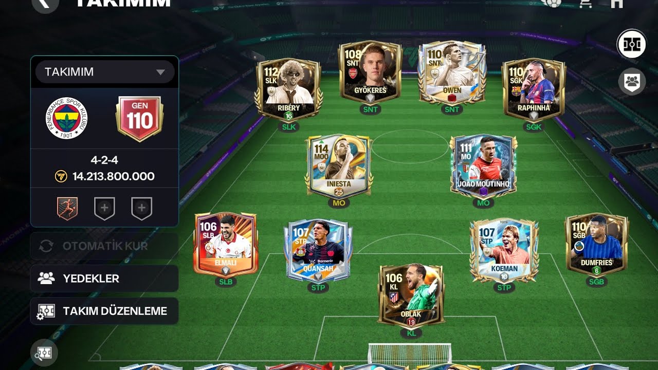 Fc mobile siz istediniz ben geri döndüm 