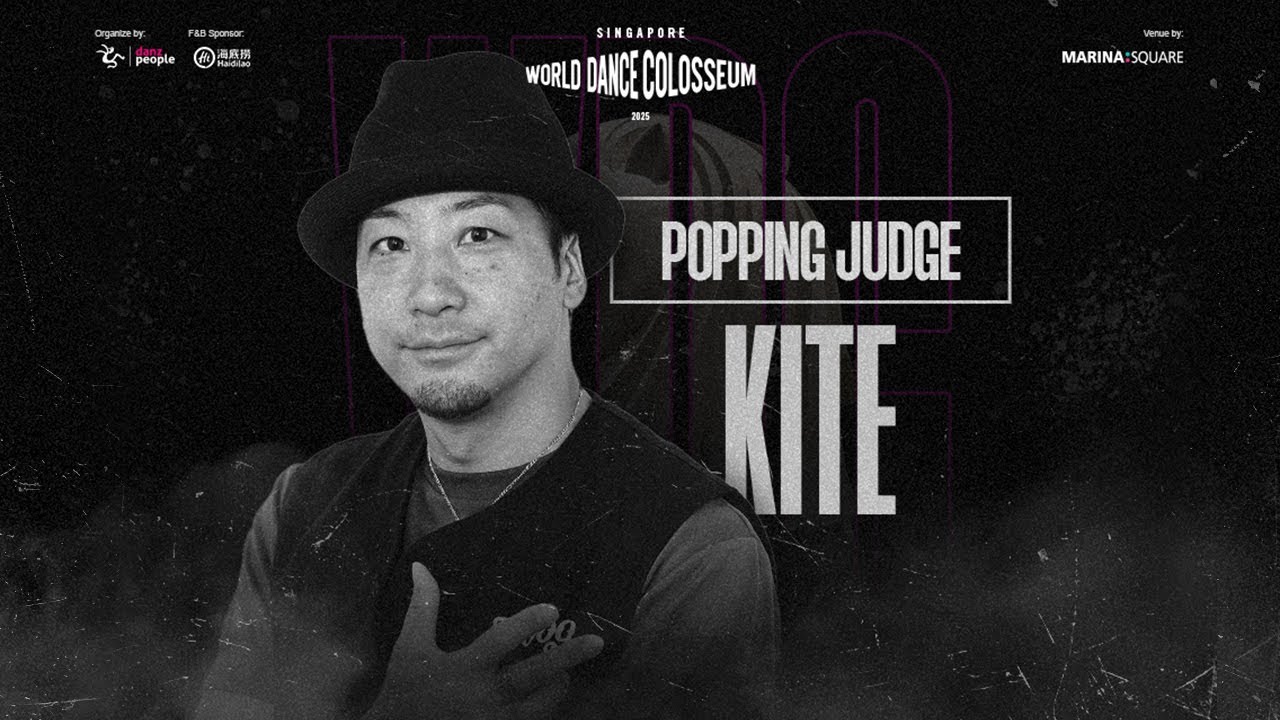 Kite | Popping Judge Showcase  | World Dance Colosseum Singapore 2025