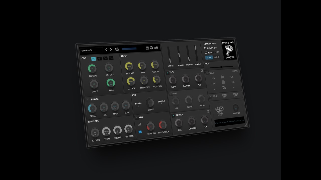Reel-Synth VST - Preset Showcase