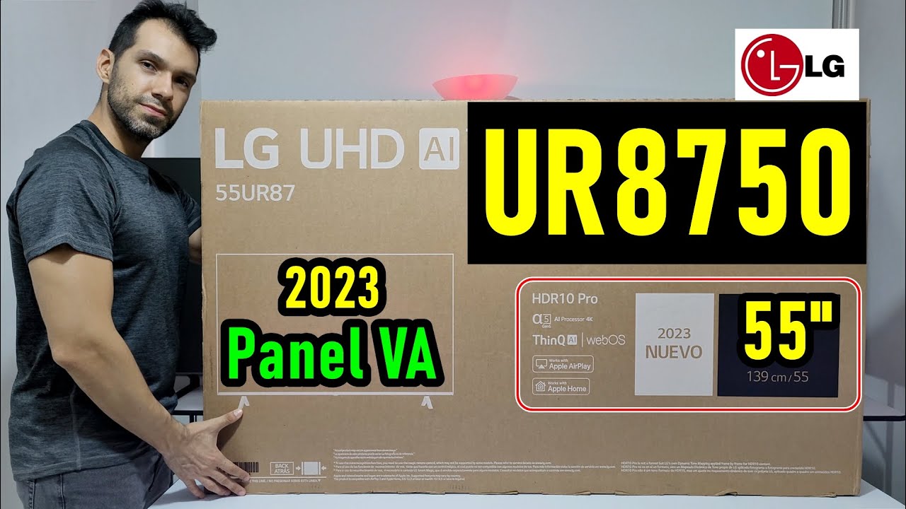 Панель LG UR8750 Smart TV 4K VA: РАСПАКОВКА И ПОЛНЫЙ ОБЗОР