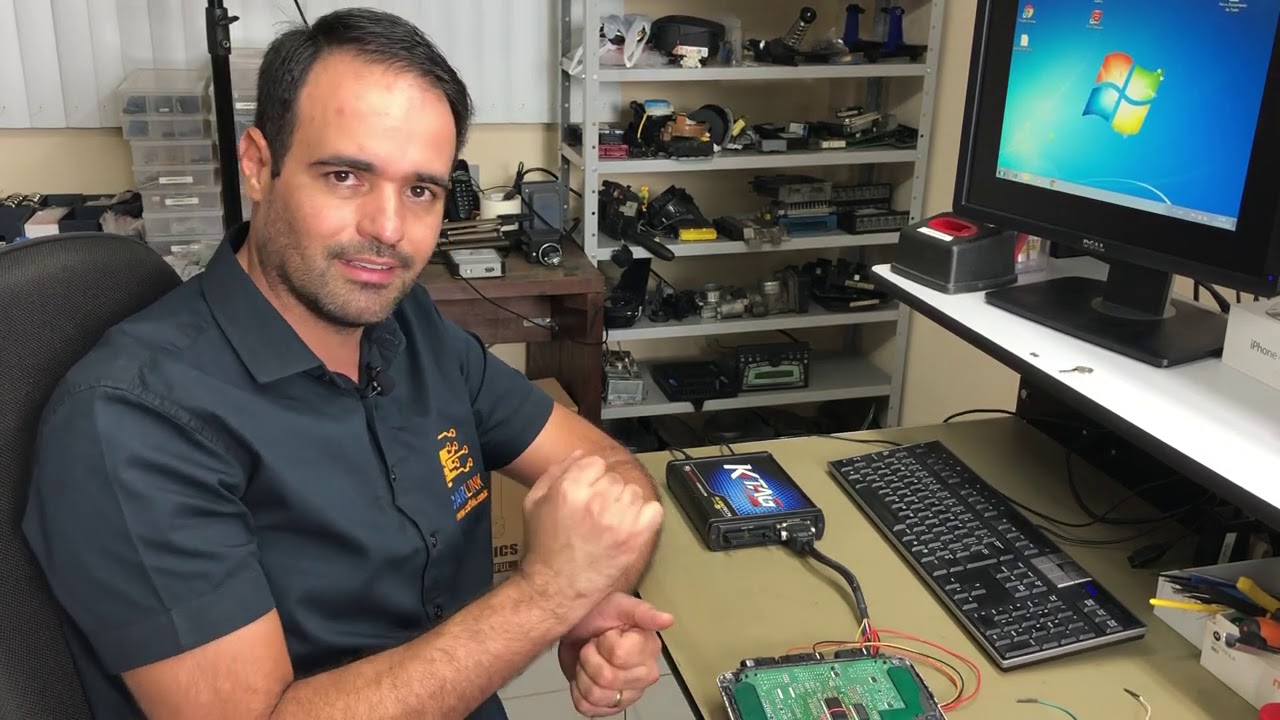 Leitura de mapas da ECU com KTAG
