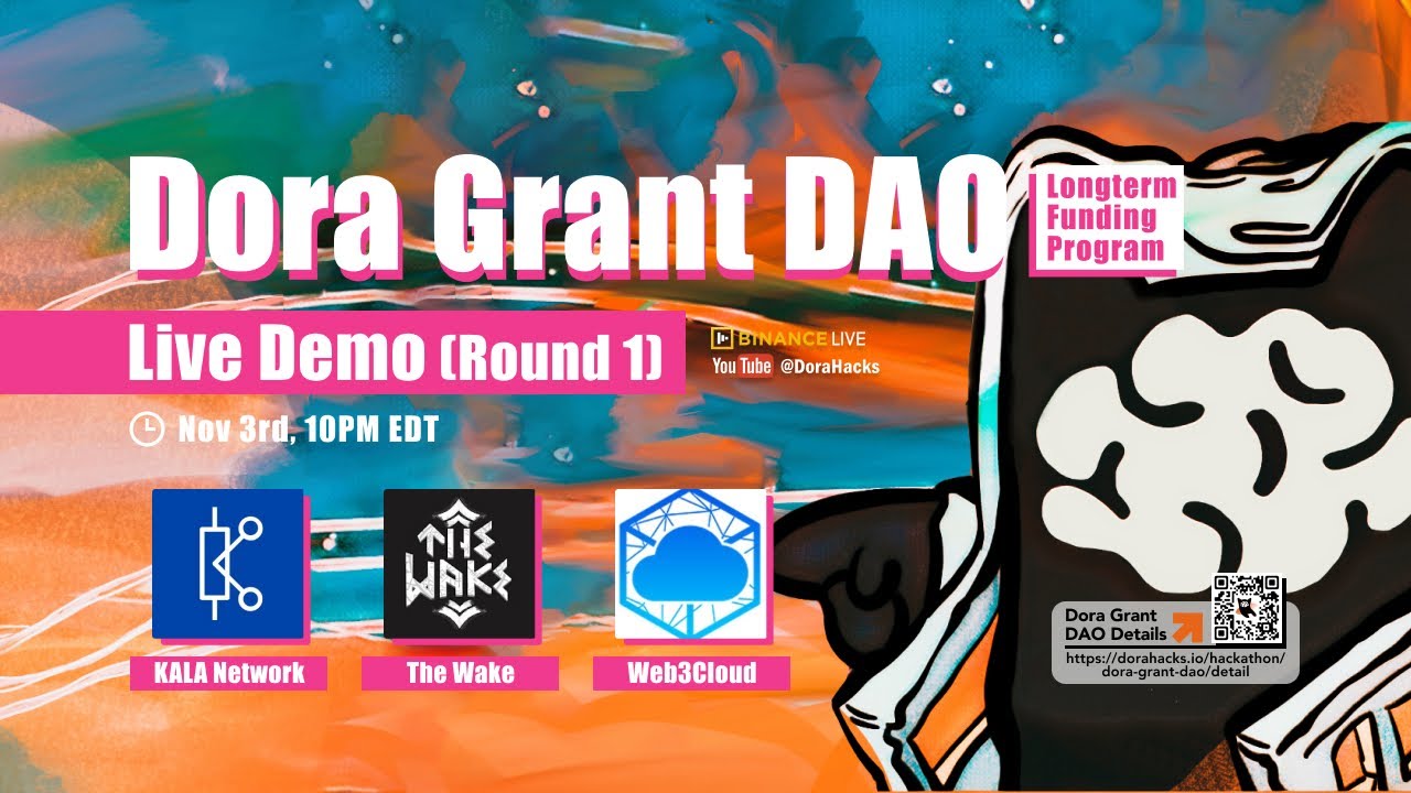 Dora Grant DAO Community Voting Round 1 Grant Applicants Demo 05
