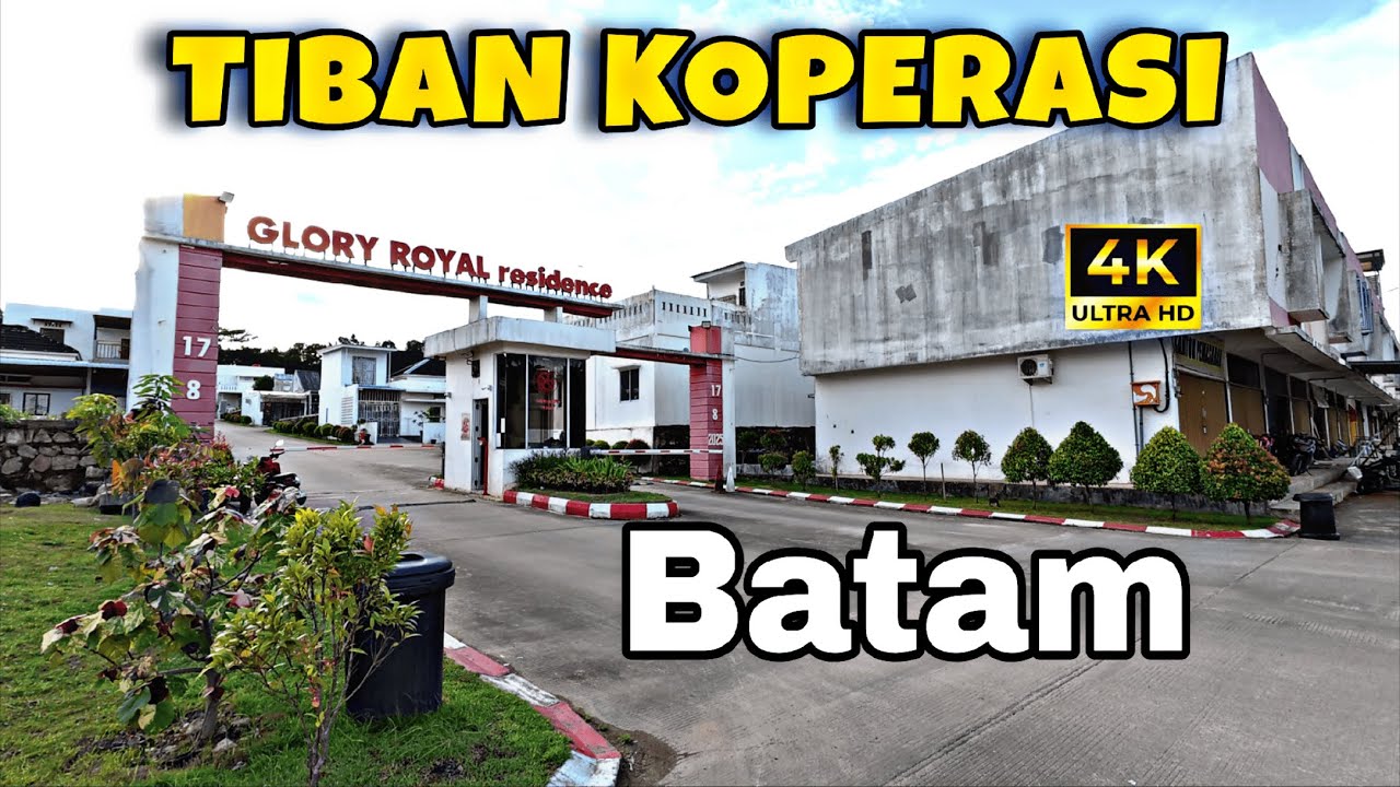 WALKING 4K: GLORY ROYAL RESIDENCE TIBAN KOPERASI BATAM CITY