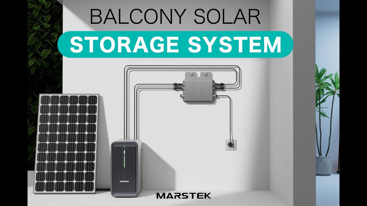 Marstek Balcony Solar Storage System