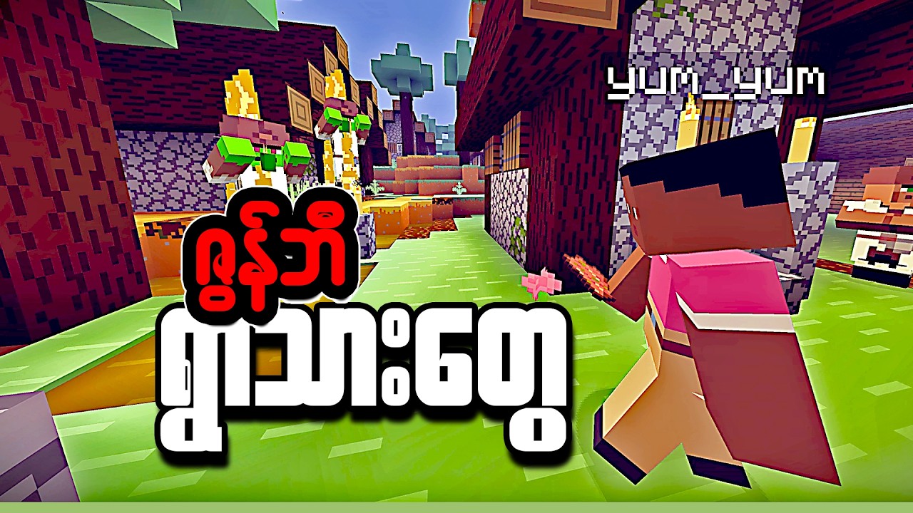 ဇွန်ဘီ ရွာသားတွေနဲ့ တွေ့ဆုံခြင်း #shorts #minecraft