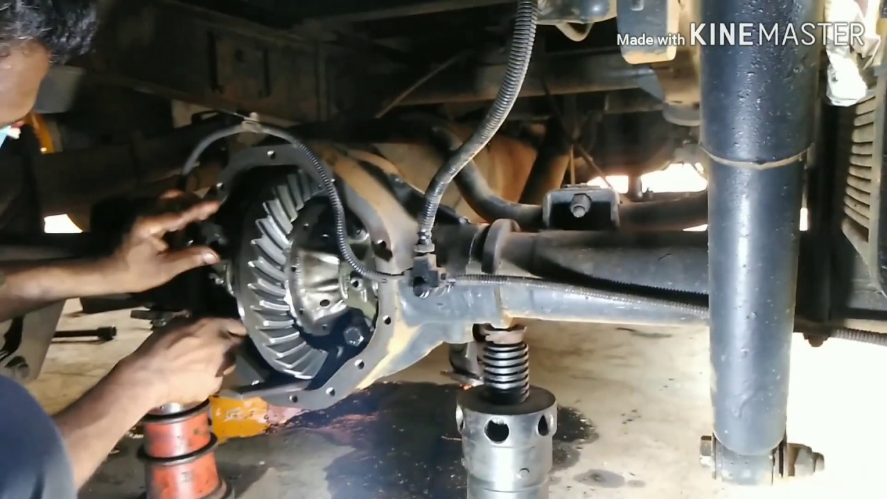 Tata 407 Differential l Housing Setting Part 2
