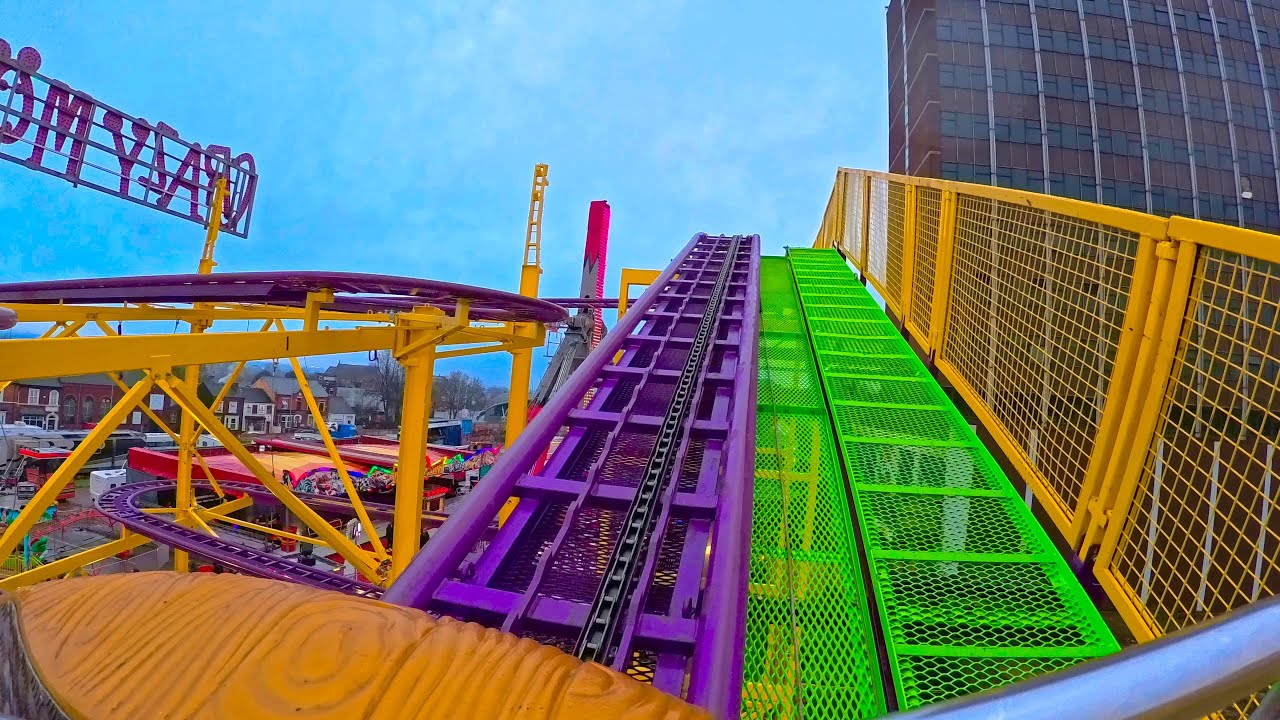 Crazy Mouse (Darren Matthews) On Ride Funderworld Stoke On Trent 2025