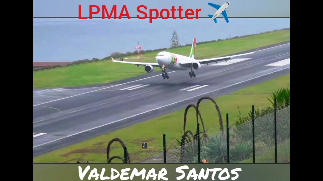 Madeira Airport Live Action LPMA Spotter ✈️ 15/03/2026