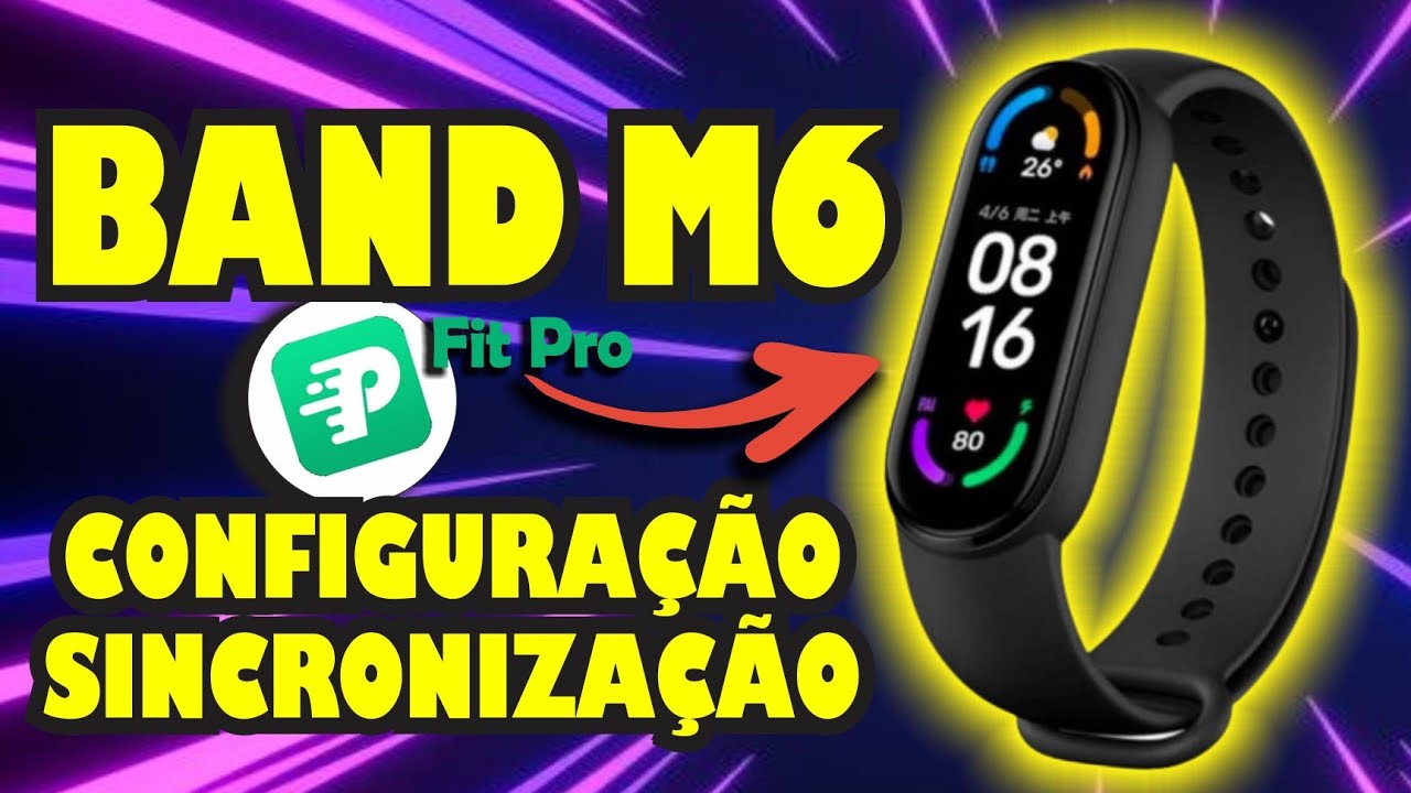 Como Configuar Smartband M6 (App FitPro)