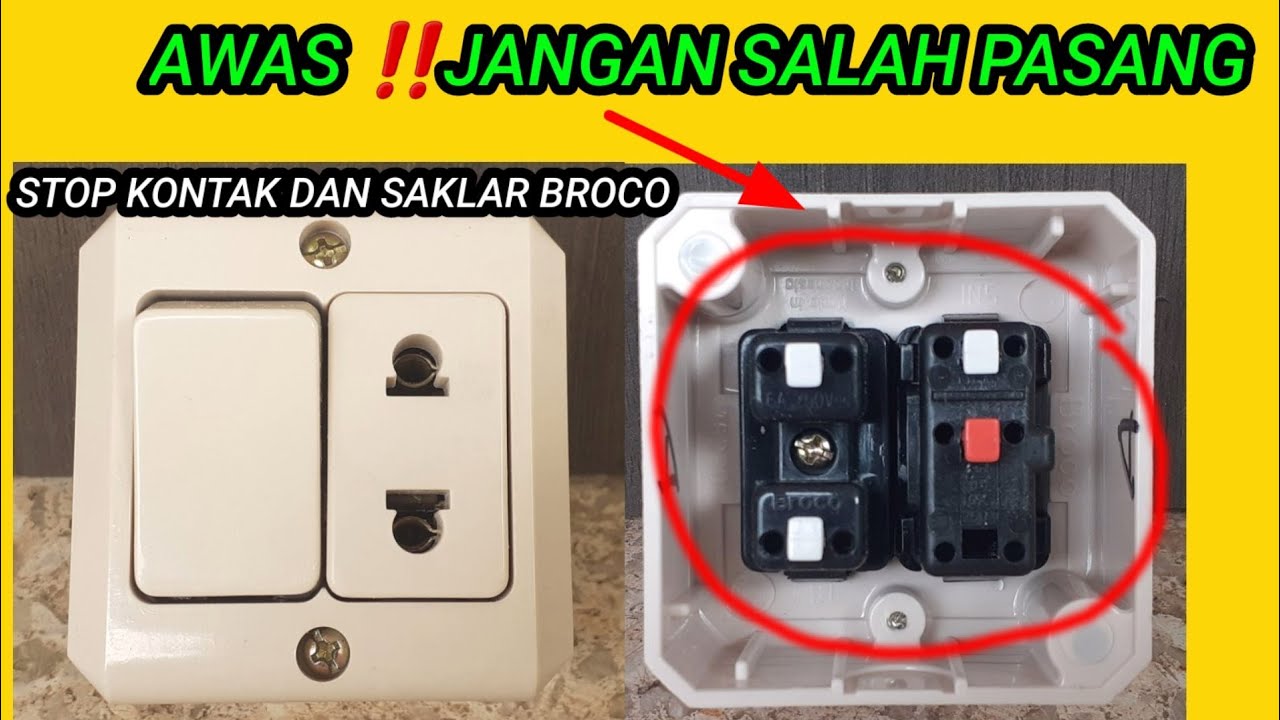 How to install Broco switches and sockets