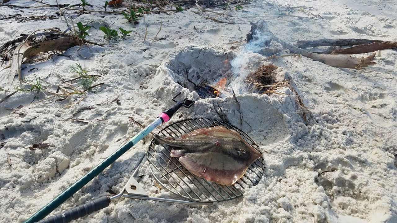 Stingray Spear and Cook