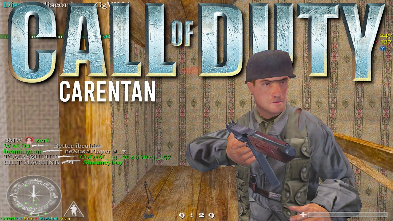 Call of Duty Multiplayer In 2021 Carentan | 4K