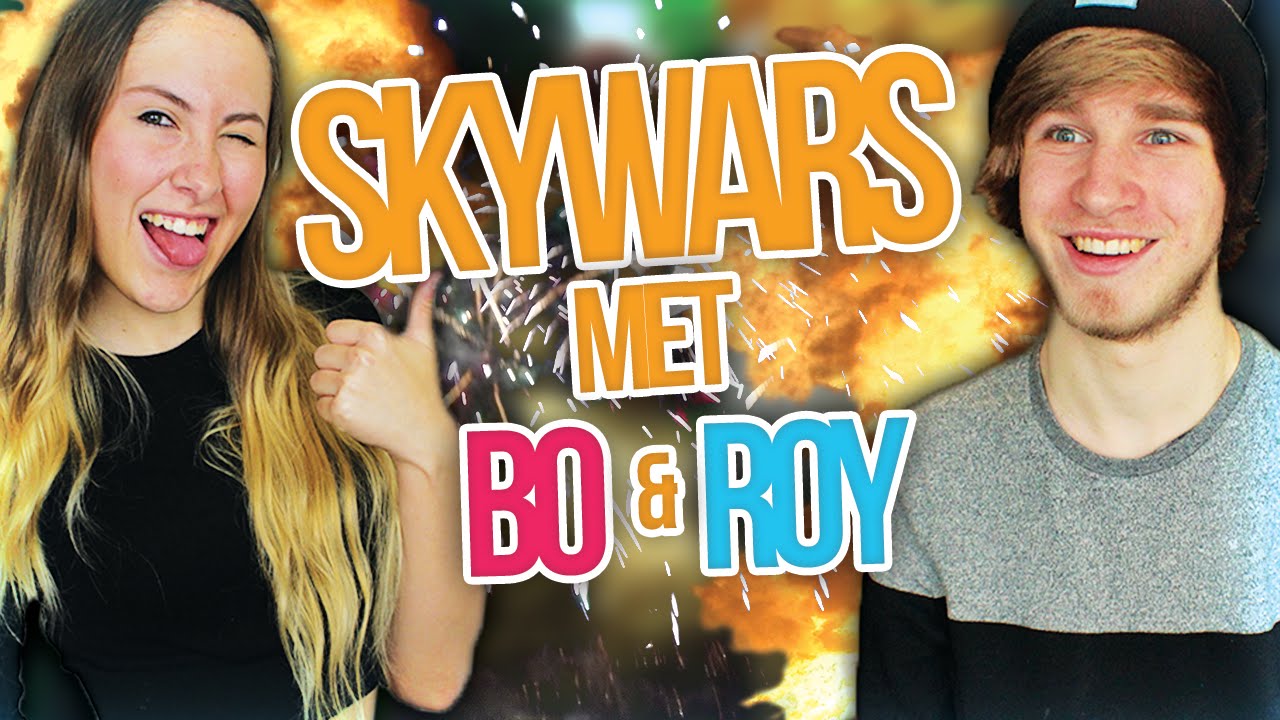 BO EN ROY SPELEN MINECRAFT SKYWARS!