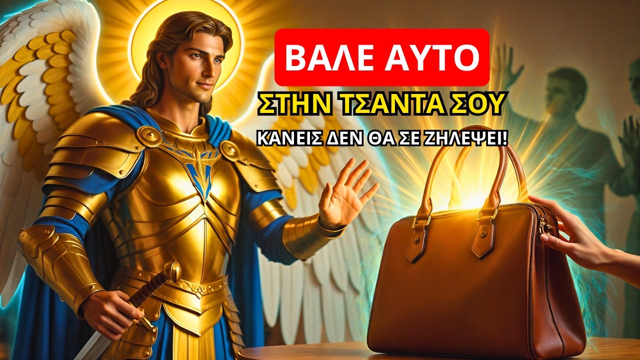 Αρχάγγελος Μιχαήλ: Βάλε ΑΥΤΟ στην τσάντα σου – και κανείς δεν θα μπορεί να σε ζηλέψει!