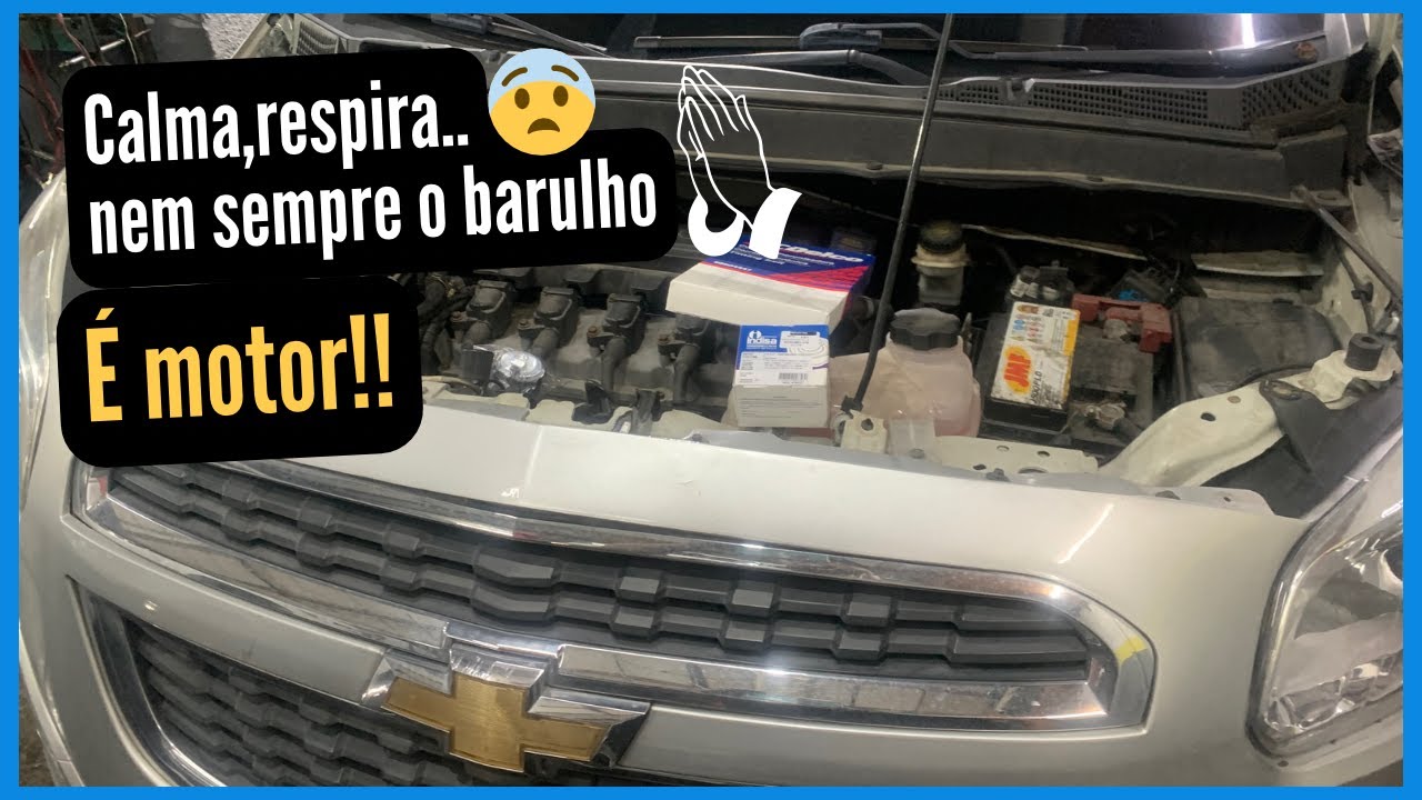 Cliente dessa Spin chegou desesperada  com forte barulho no motor, mas aqui, nosso trabalho é justo!