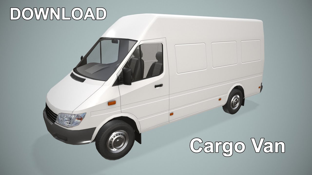 Cargo Van 3D Model