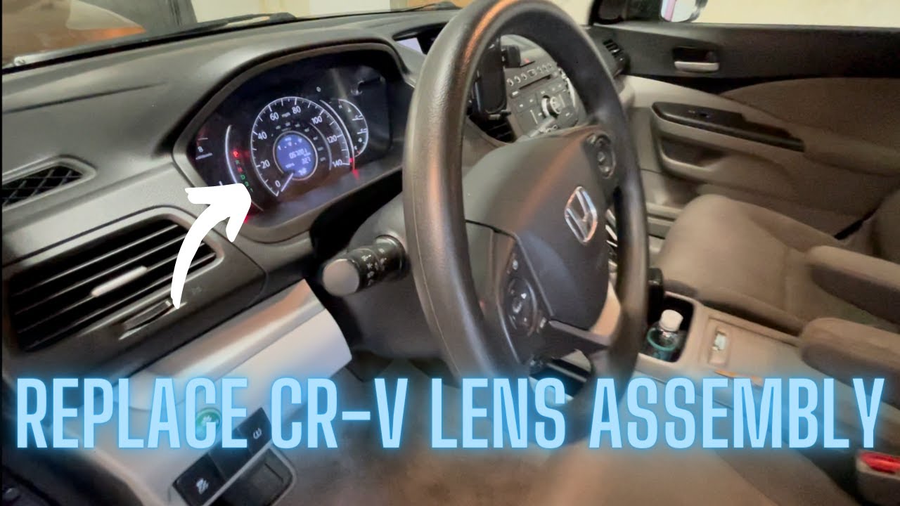 Как заменить линзу в сборе - Honda CR-V 2014 года