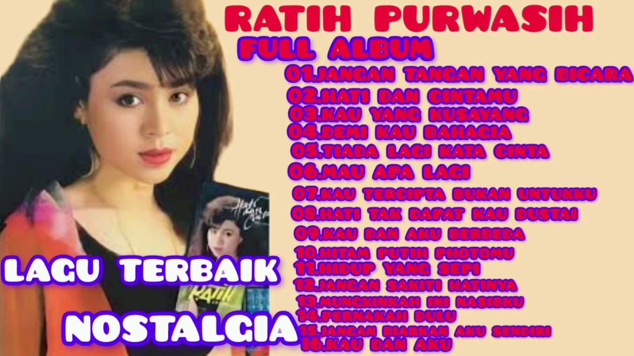 RATIH PURWASIH FULL ALBUM LAGU NOSTALGIA TERBAIK TERPOPULER