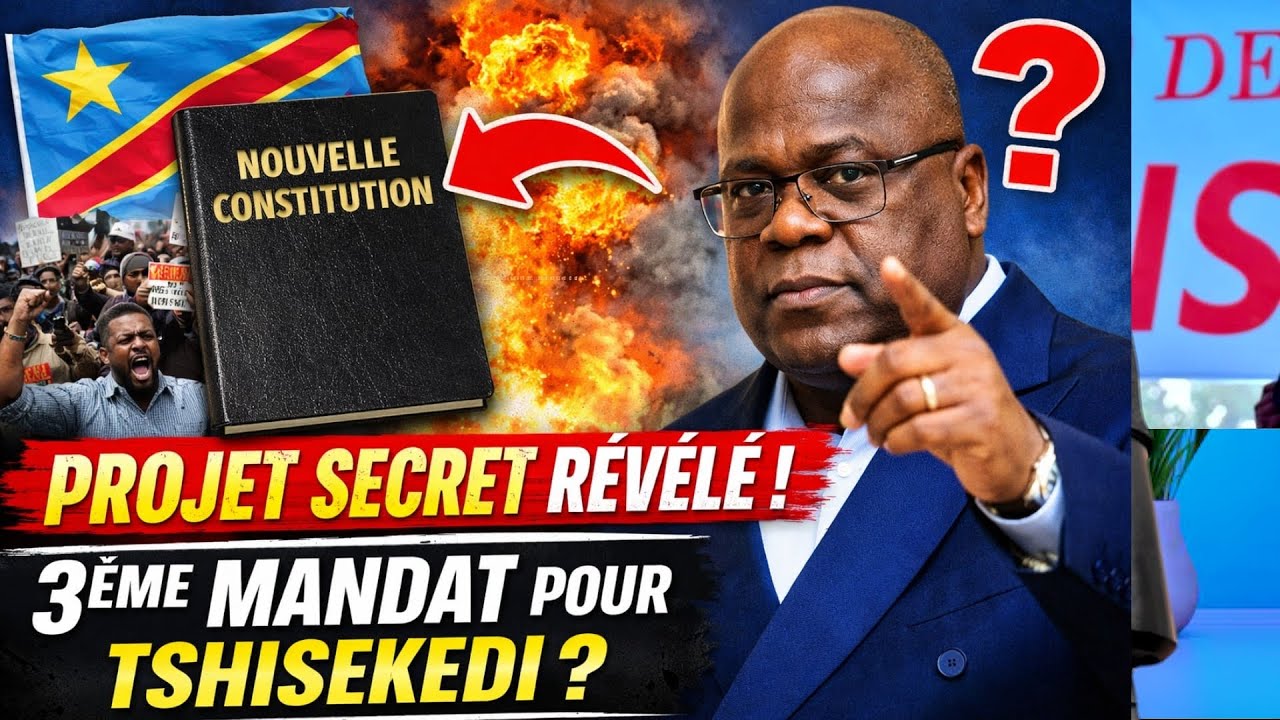 RDC : Il y a Deja Une Nouvelle Nonstitution par Tshisekedi, la Voici