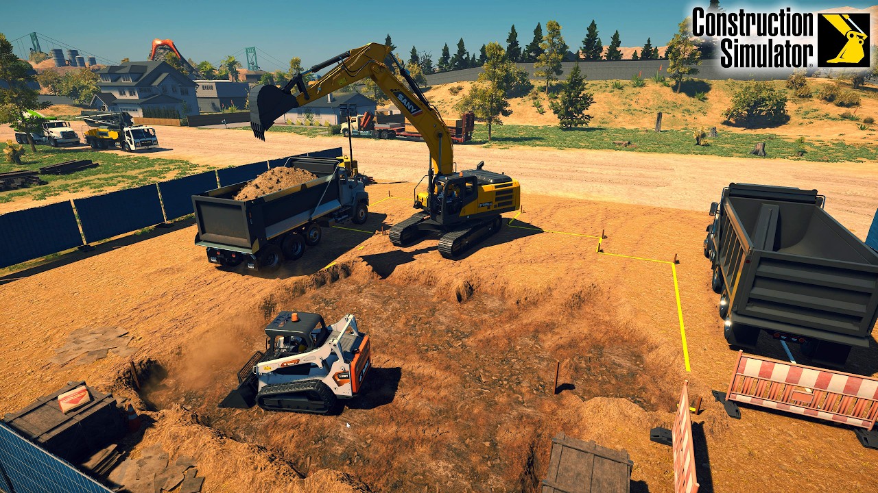 Construction Simulator U.S. Map 🚧 Timelapse 👷‍♂️Multiplayer👷‍♂️ Gameplay 🚧 Build A Family House
