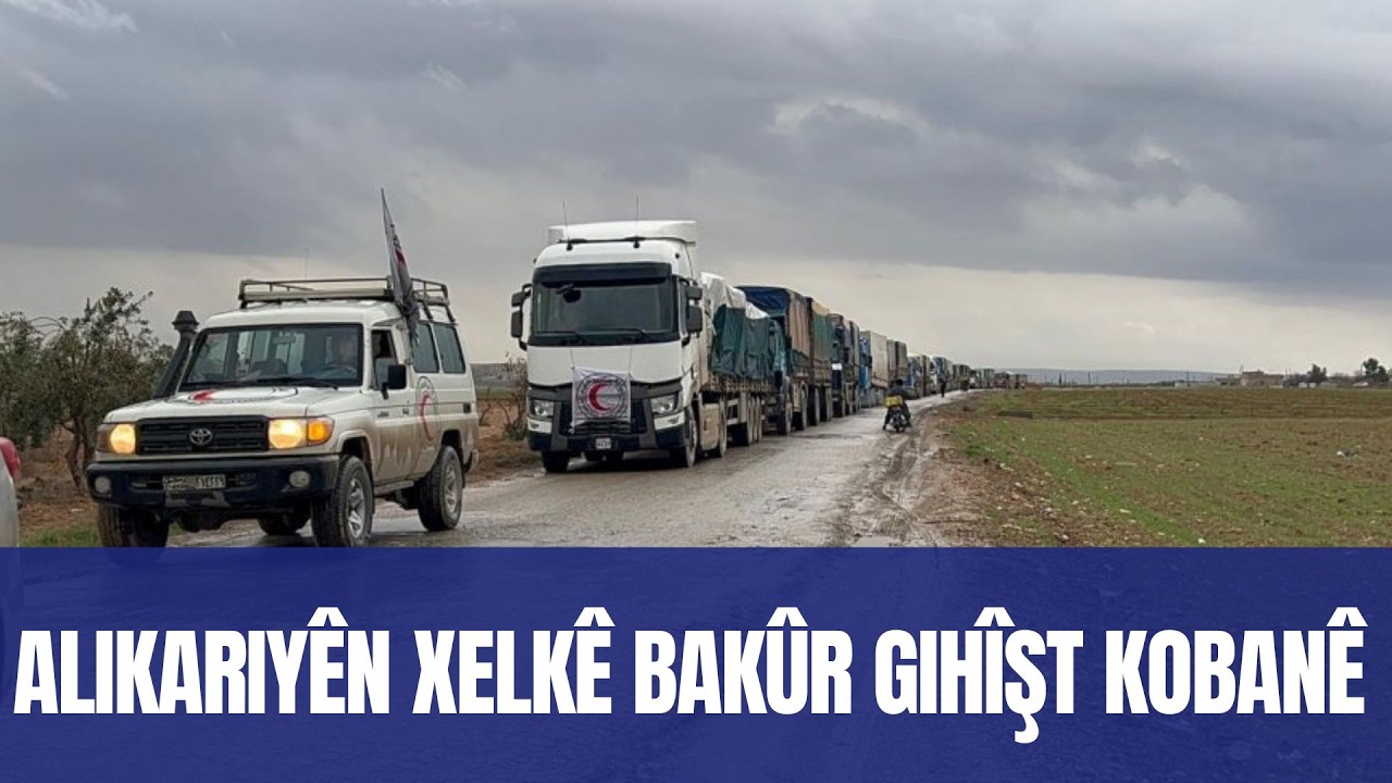 Alikariyên xelkê Bakûr gihîşt Kobanê