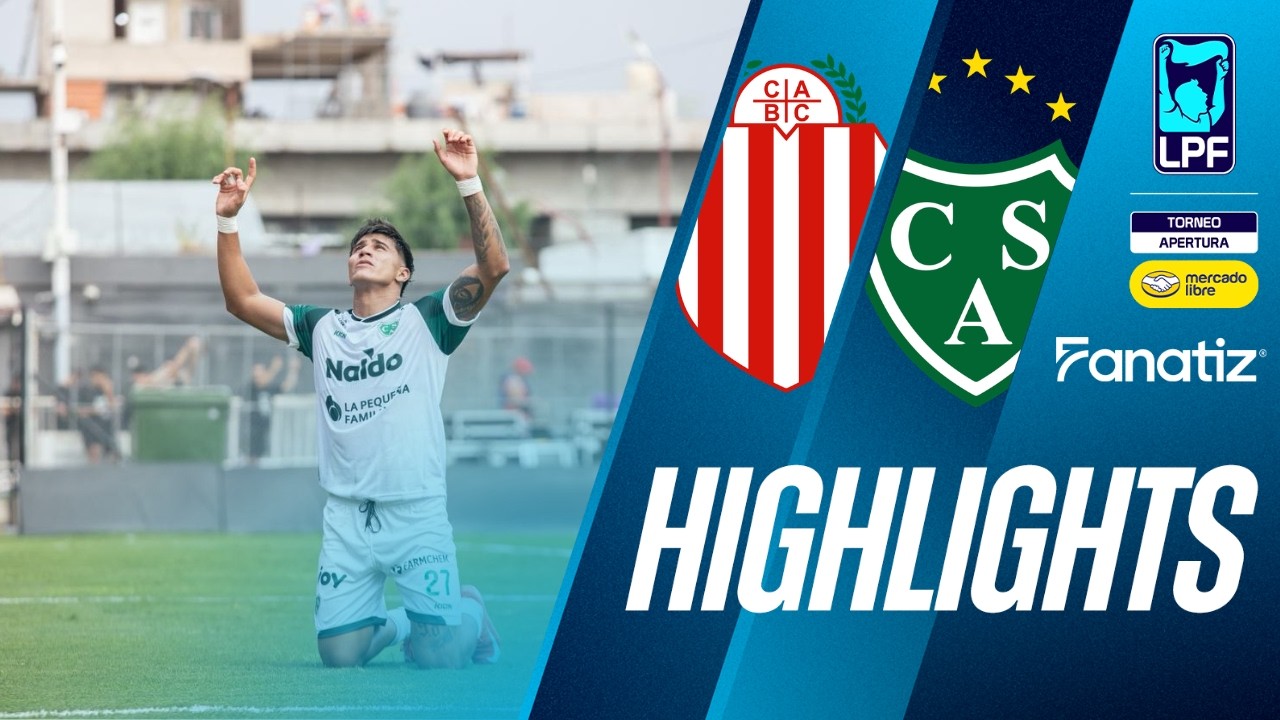 Barracas Central vs Sarmiento (1-2) - Game Highlights | #TorneoApertura2026