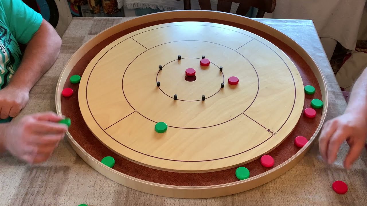 Partida a Crokinole: Alejandro vs Jorge