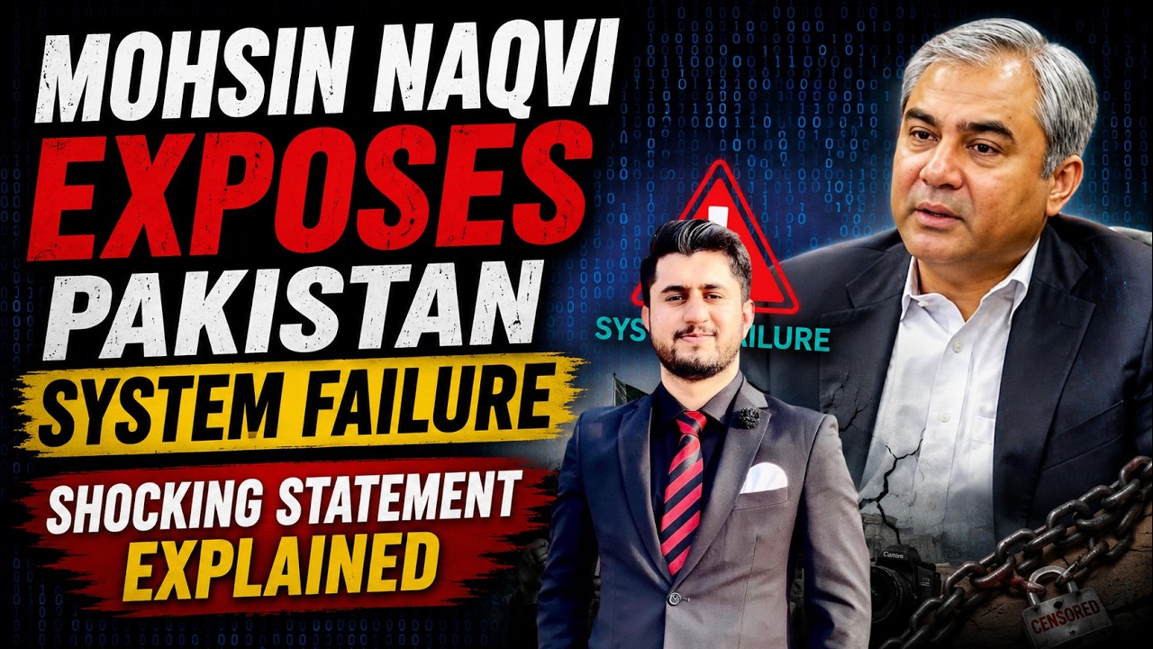 Mohsin Naqvi's Bombshell: Pakistan's Government on the Verge of Collapse?