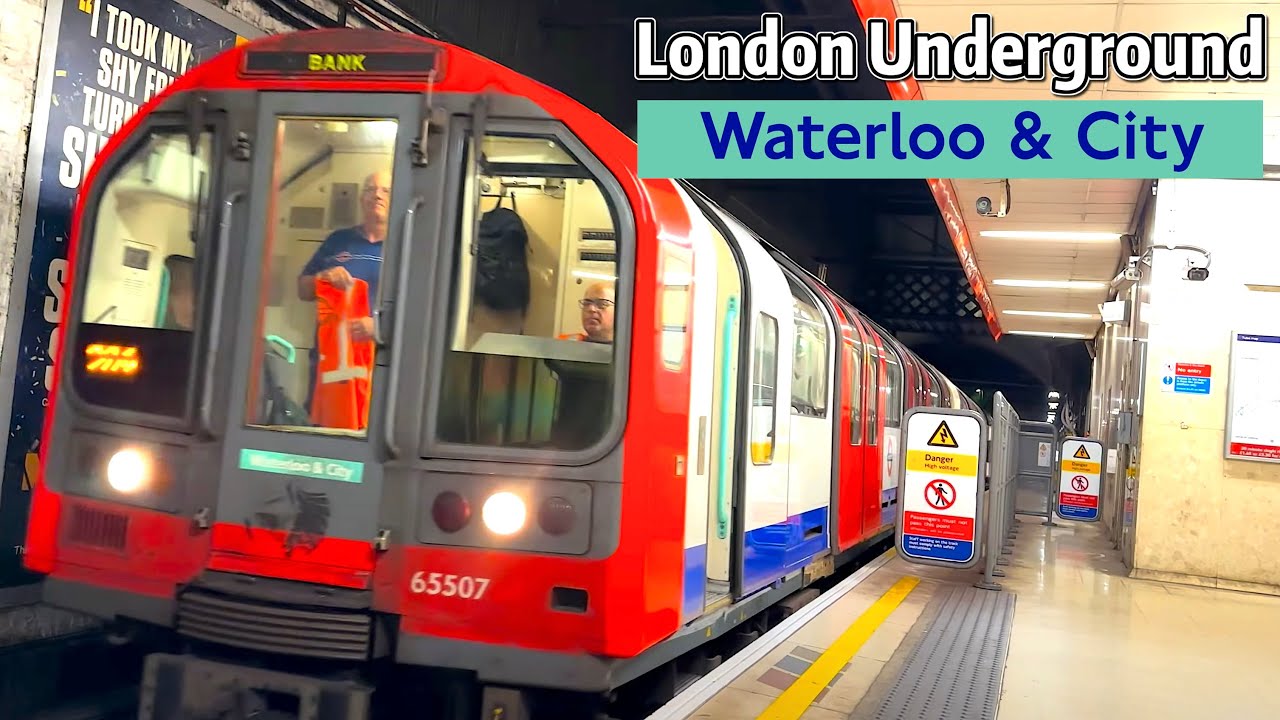 ⁴ᴷ⁶⁰ Exploring London's Waterloo & City Line (2024)