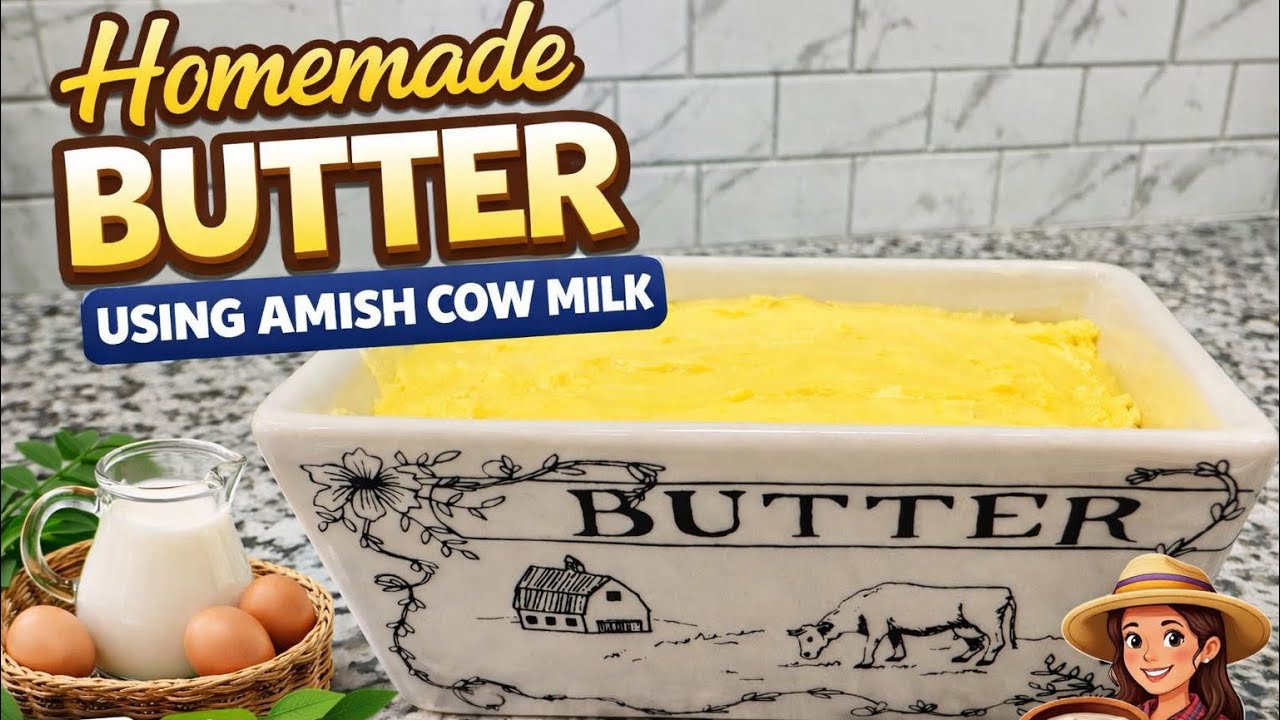Traditional Homemade Butter | Easy & Pure 