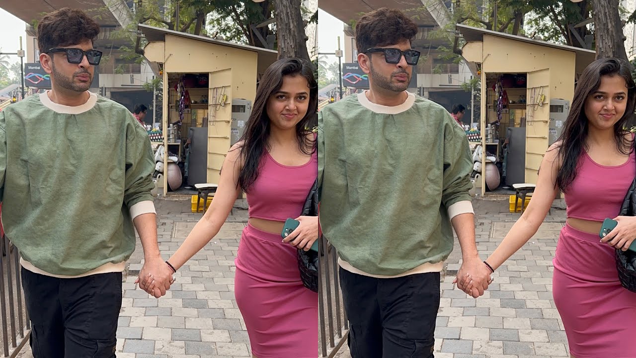 Karan Kundra Tejasswi Prakssh Post Sunday Brunch Together In Andheri Today