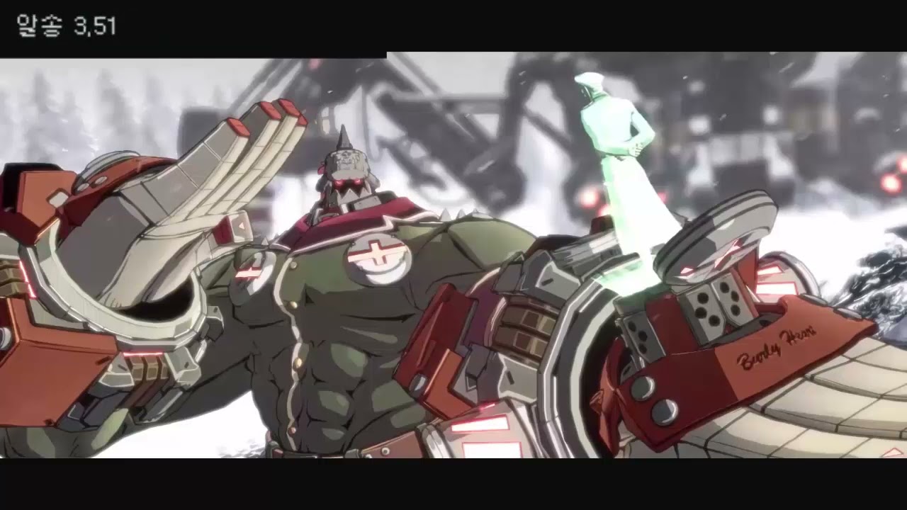 GGST: Potemkin English Voice 【Battle Quotes, GUILTY GEAR STRIVE】