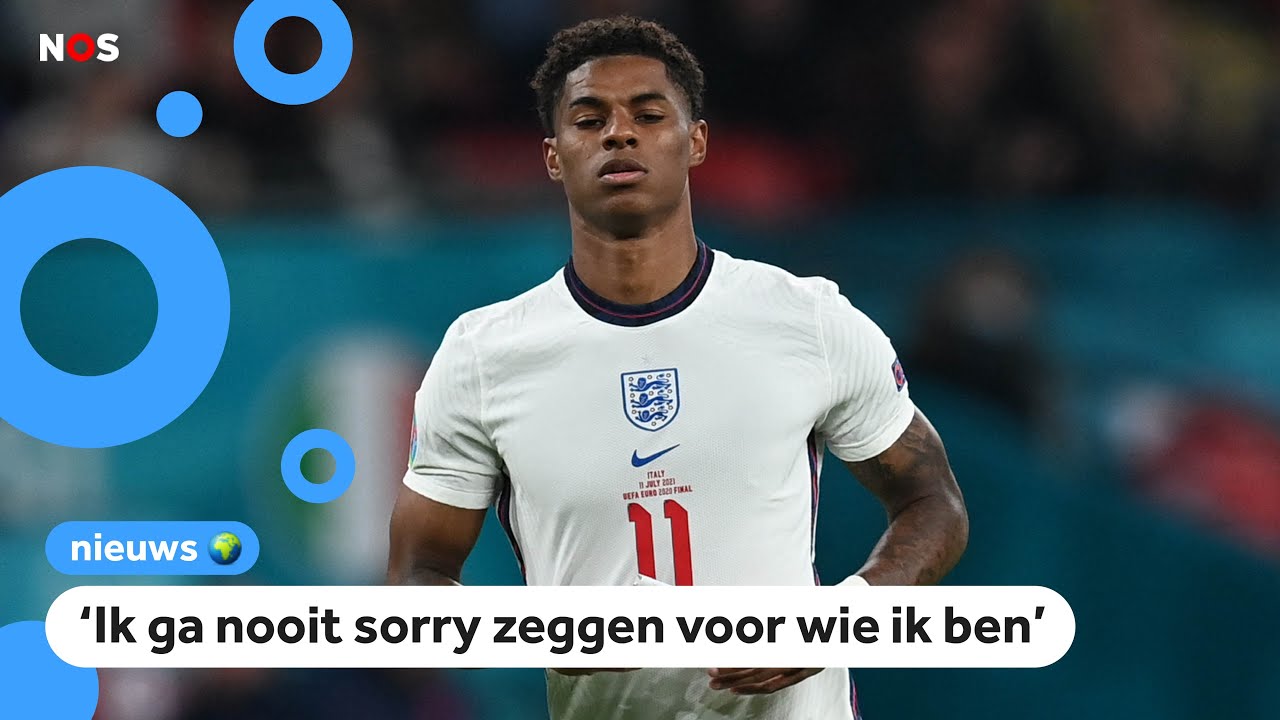 Rashford reageert op racisme na gemiste penalty in EK-finale
