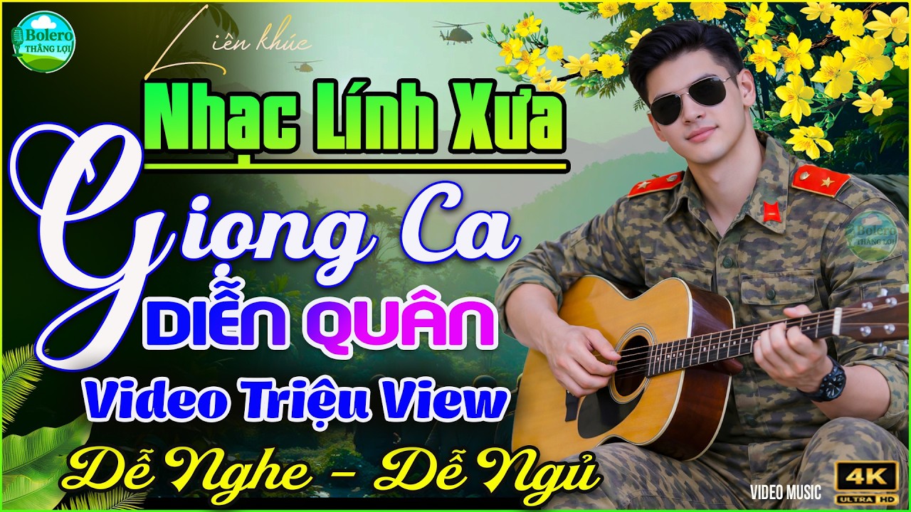 LK Nhạc Lính 1975 Bất Hủ Hay Nhất 🟢 Nhạc Vàng Bolero Chọn Lọc 2026 | Ca Nhạc Trữ Tình Êm Tai Dễ Ngủ