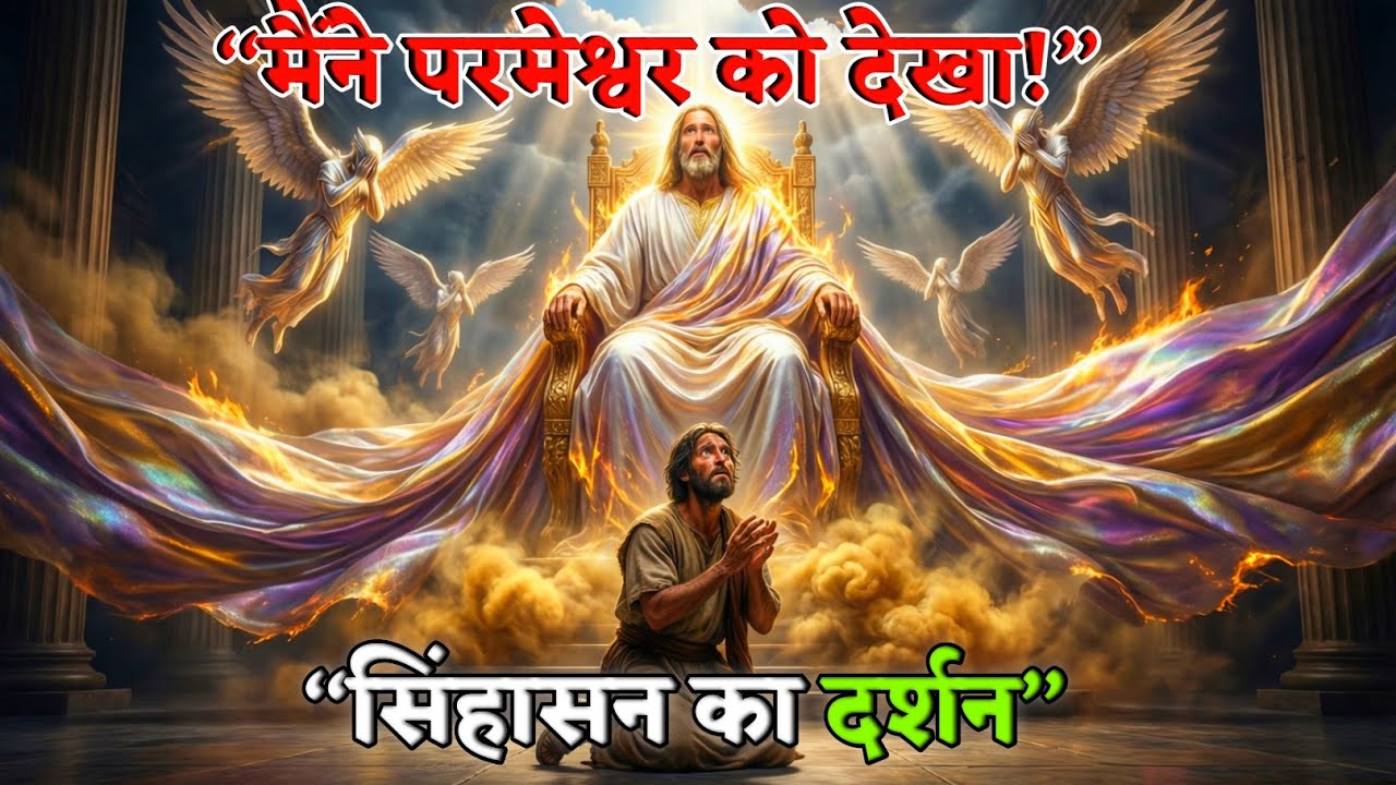 यशायाह — जिसने सिंहासन पर बैठे परमेश्वर को देखा | Isaiah’s Vision of God | Hindi Bible Story