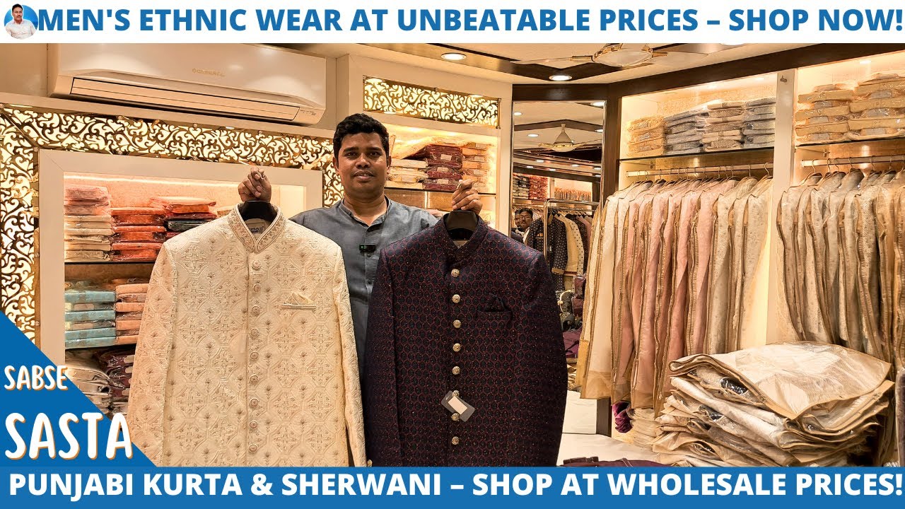 Starting Rate ₹190/- Only | Wholesale & Retail Men's Kurta | Best Deals on Ethnic Wear