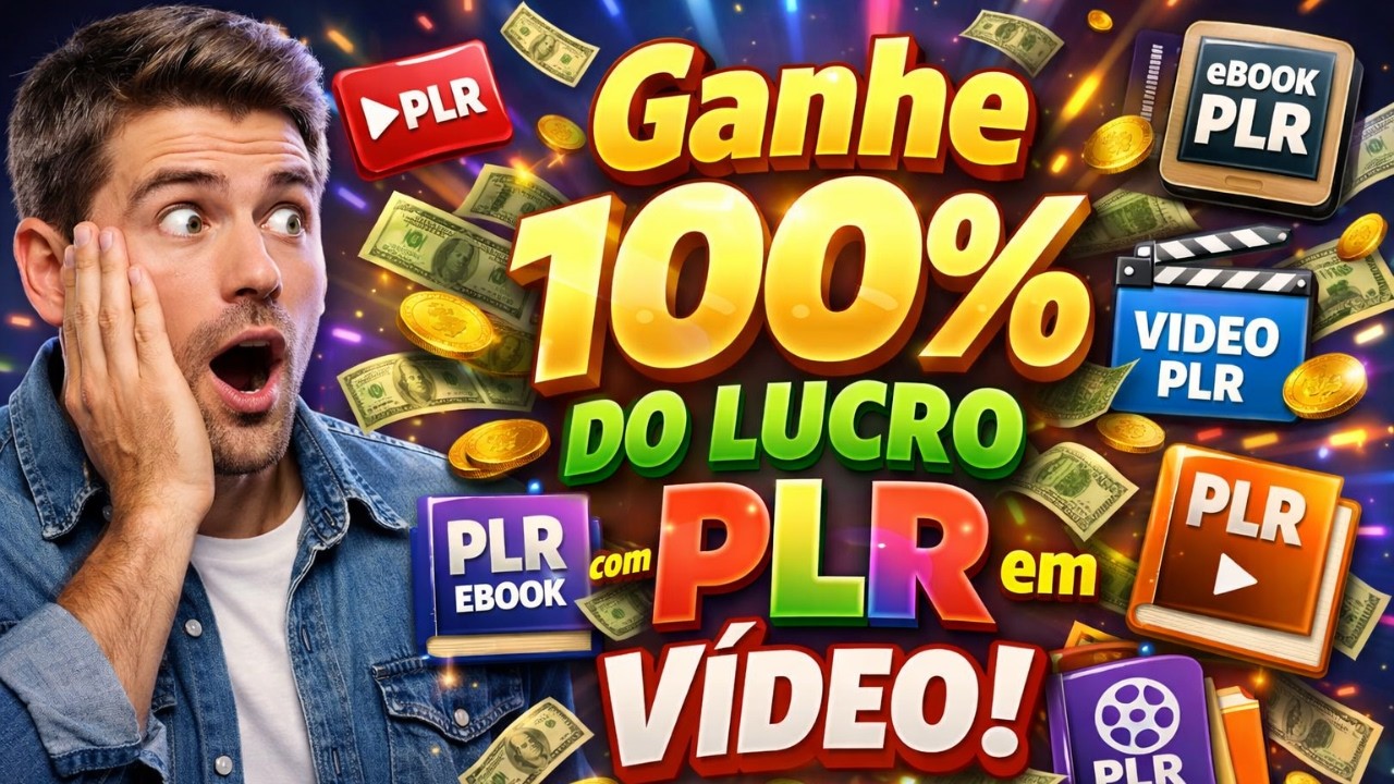 PLR em V&iacute;deo com Direito de Revenda que Lucram de Verdade: 💰 Ganhe 100% do Lucro!