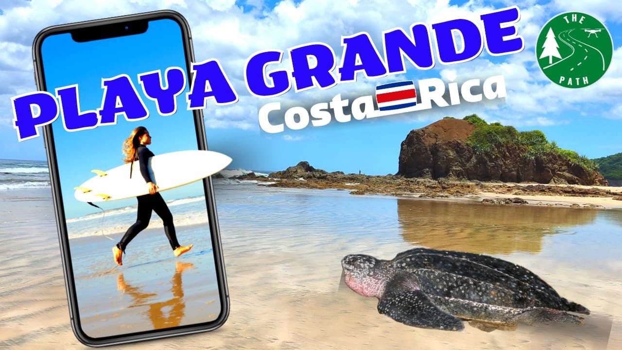 🏄🏻‍♀️ Плайя-Гранде в ПОИСКАХ идеальной ВОЛНЫ | Коста-Рика 4K