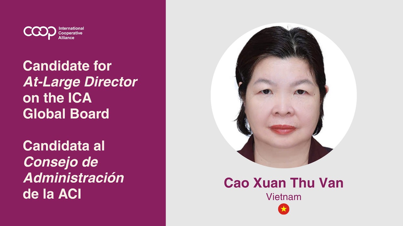 Cao Xuan Thu Van (Vietnam) | Candidate for At-Large Director on the ICA Global Board
