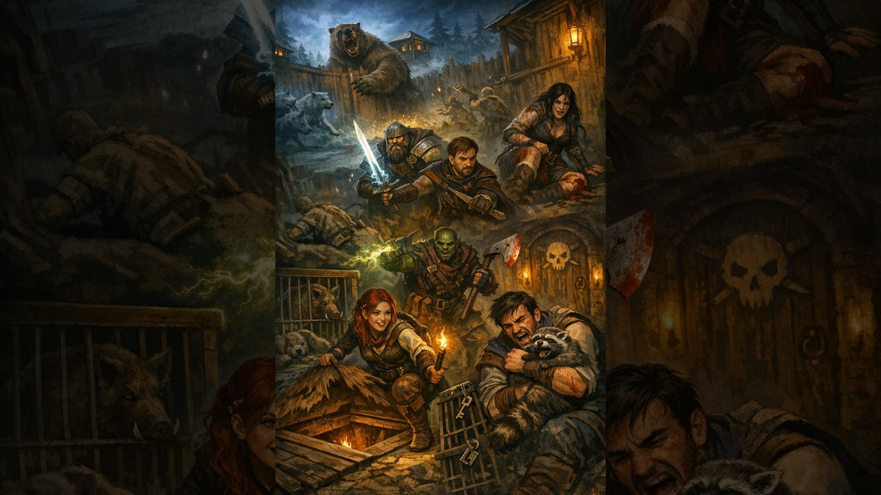 🎵 The Ballad of the Fort and the Furious Raccoon 🎵