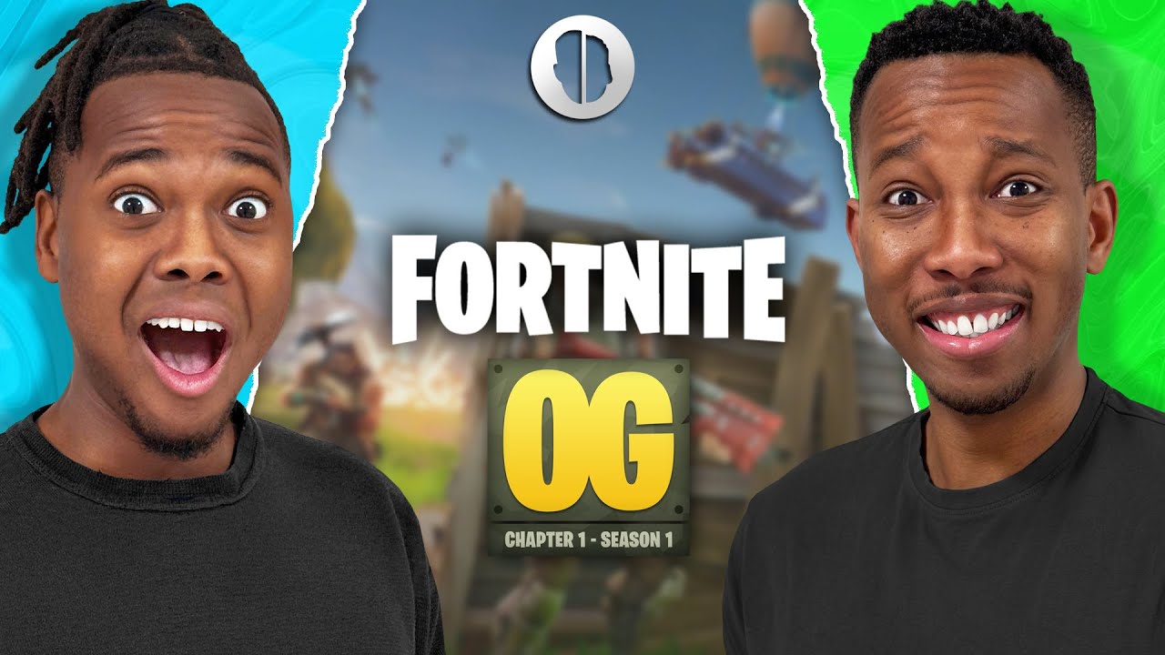 ⛏️On redécouvre FORTNITE OG (Les émotions🥹) | Les Parodie Bros