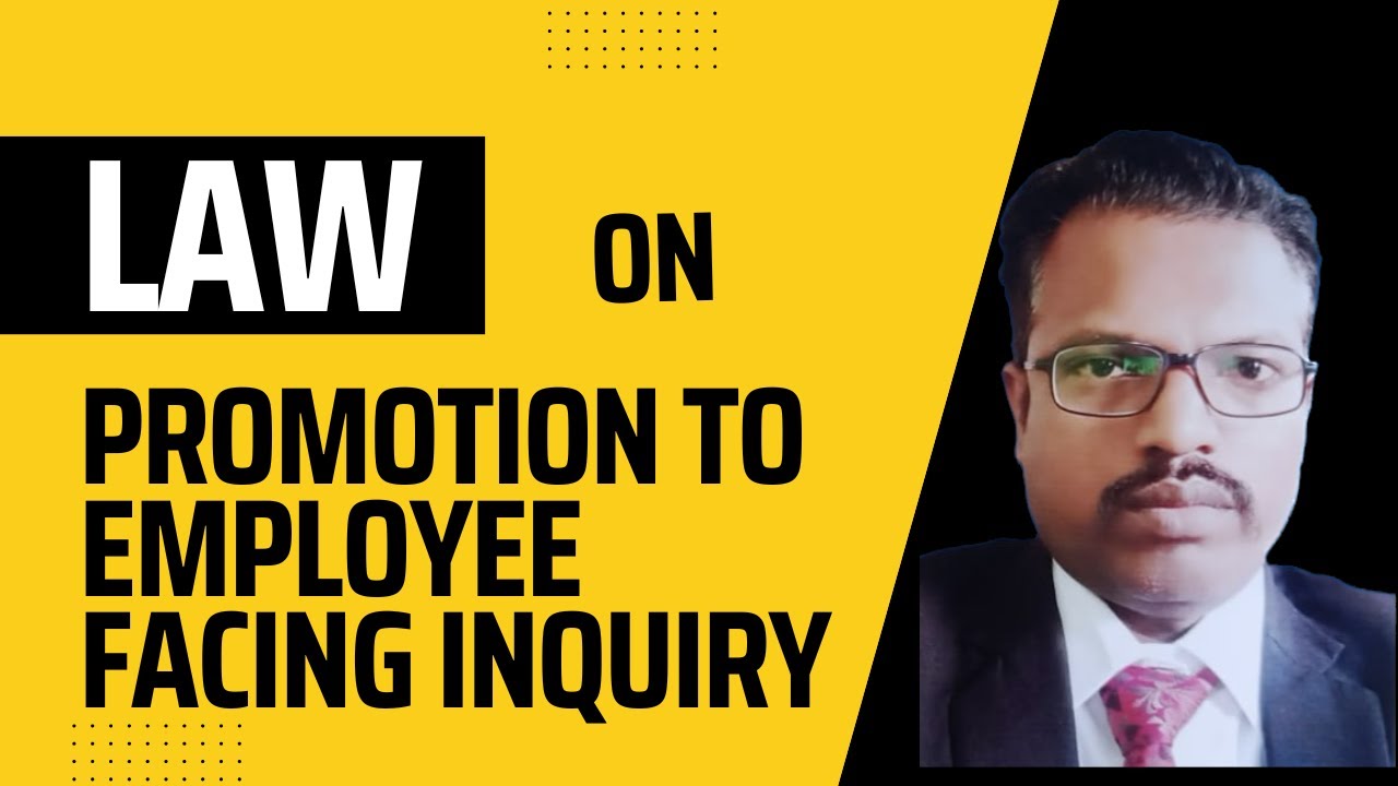 Promotion to the employees facing criminal or departmental proceedings