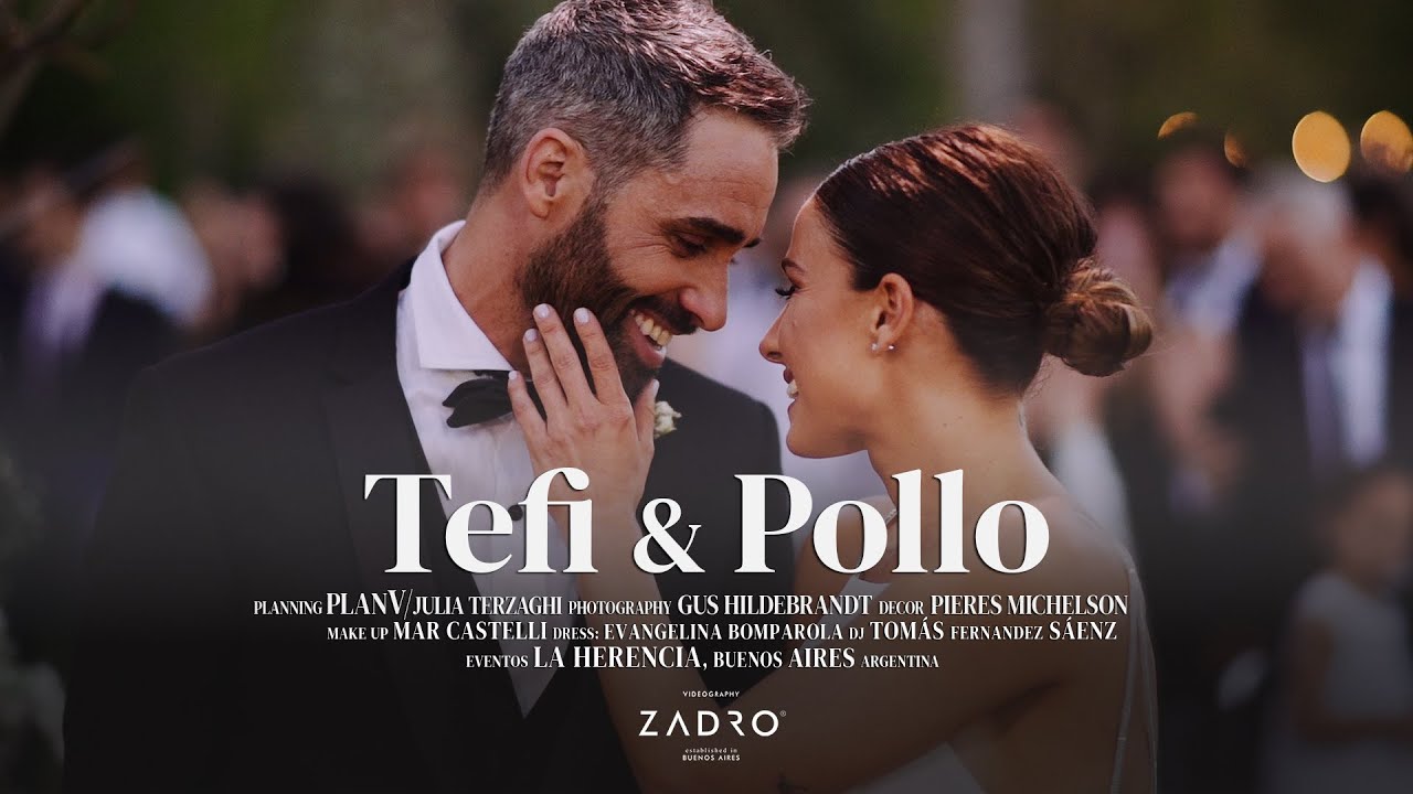 La Boda de Tefi Russo & Pollo Alvarez - by Rodrigo Zadro Films