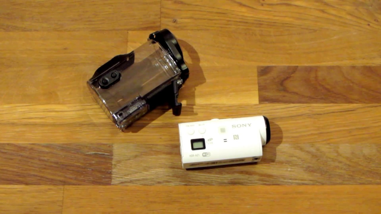 Sony HDR-AZ1 Mini Action Cam & SPK-AZ1