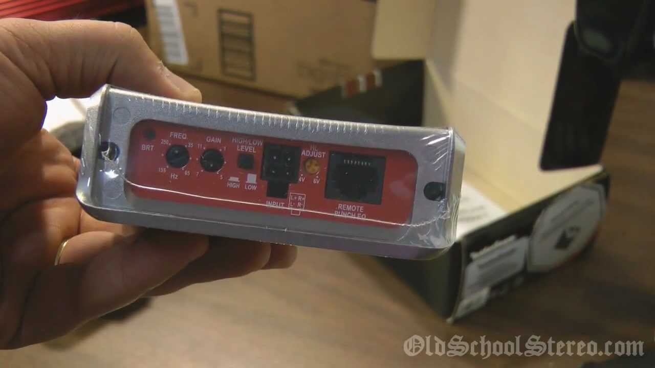 Bench Testing the Rockford Fosgate PBR300x1 -  Boosted Rail Amp - OldSchoolStereo.com