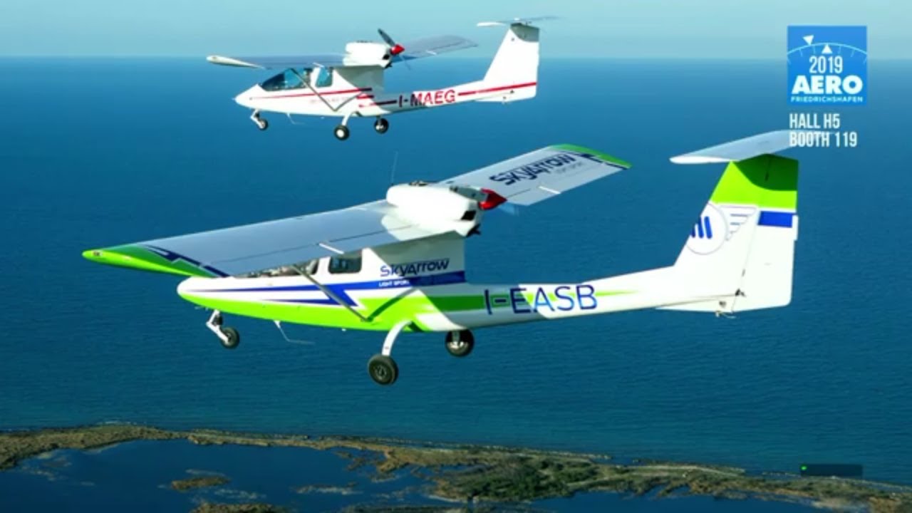 At AERO 2019 Friedrichshafen the new SkyArrow LSA aircraft
