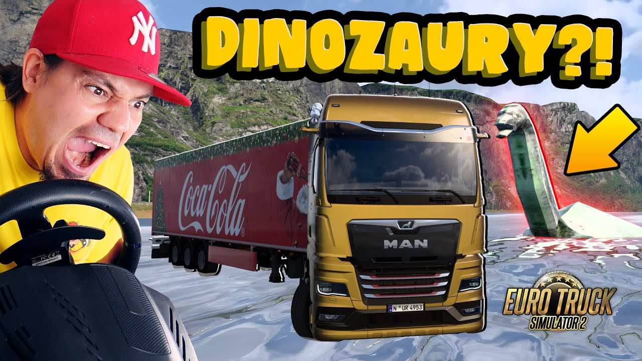 🚛 Znalazłem DINOZAURY na WYSPACH OWCZYCH?! | Euro Truck Simulator 2 Ft. @DarekDareczeK
