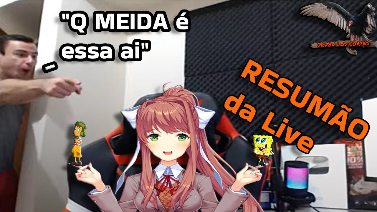 XANDÃO passando MAL com os DONATES DOKI DOKI, BOB e CHAVES KKKK (RESUMÃO da Live)